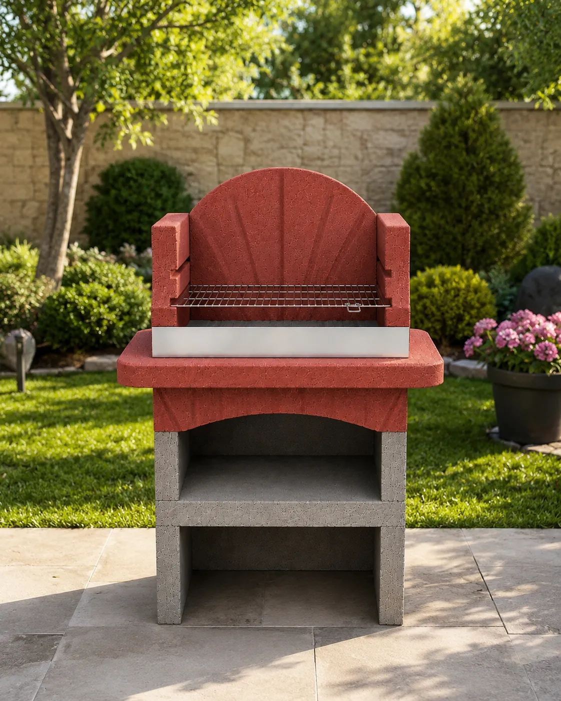 Model 101 Piknik Bahçe Beton Barbekü — Ankara Barbekü