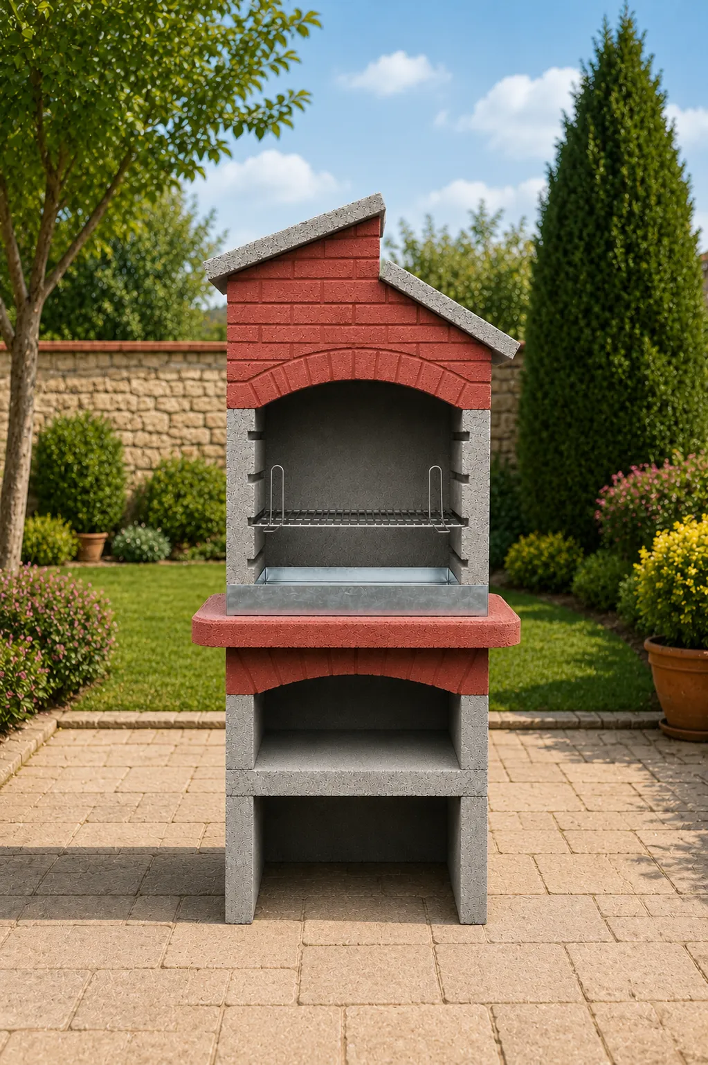Model 301 Çatı Beton Barbekü — Ankara Barbekü